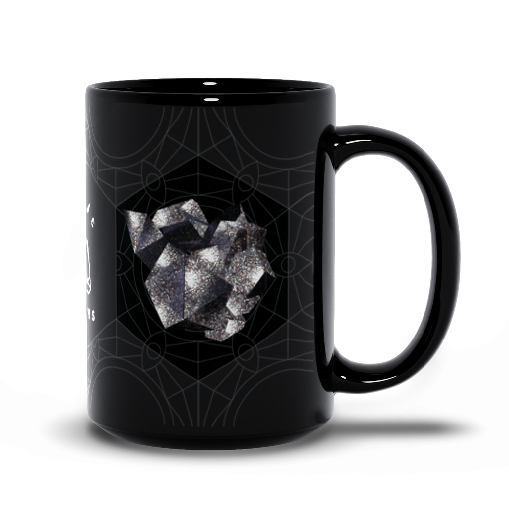 Hematite Black Mug