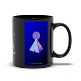 The Hierophant Black Mug