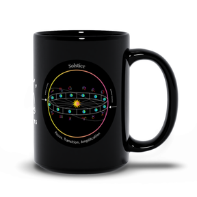 Solstice Black Mug