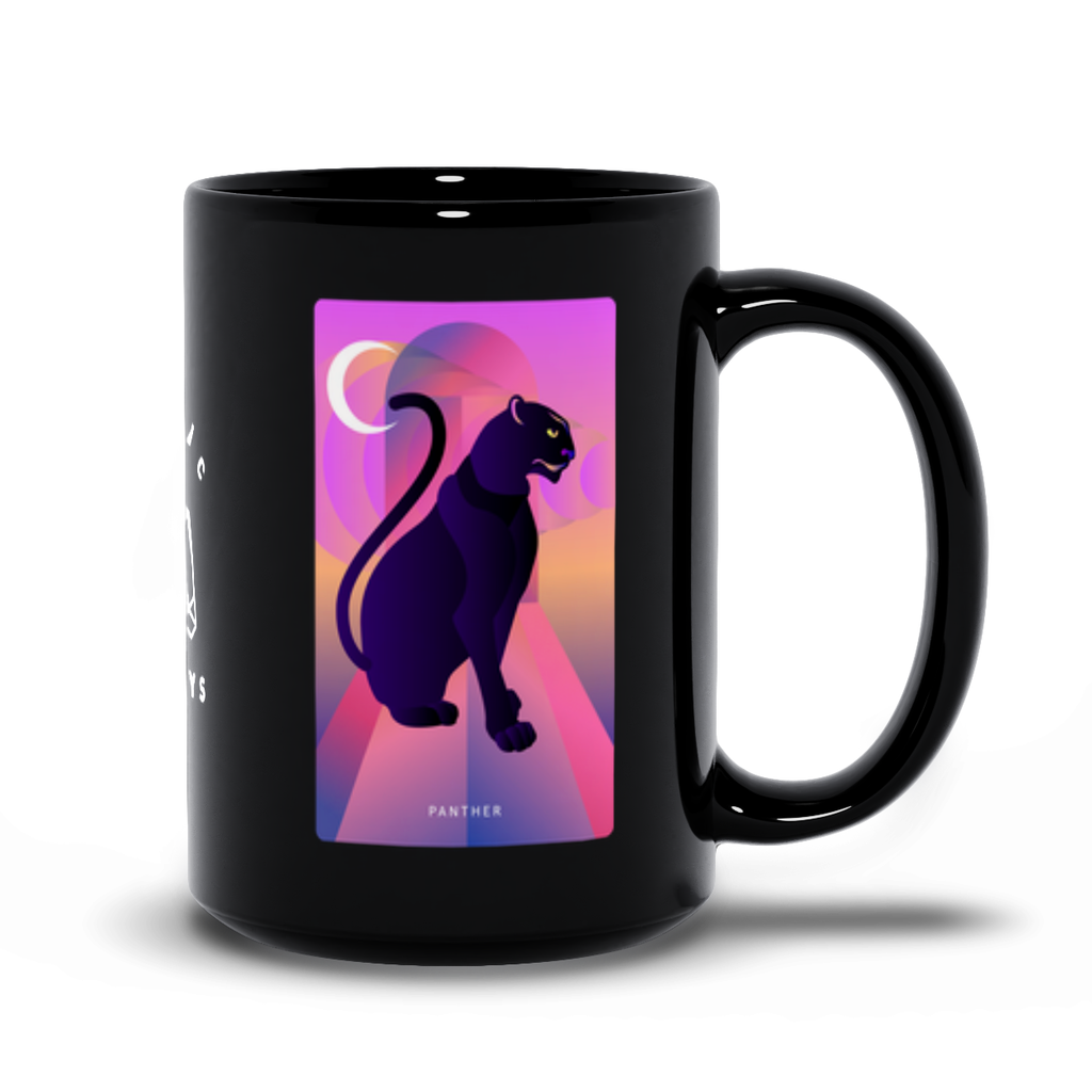Panther Black Mug