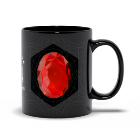 Garnet Black Mug