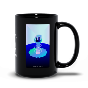 Ace of Cups Black Mug