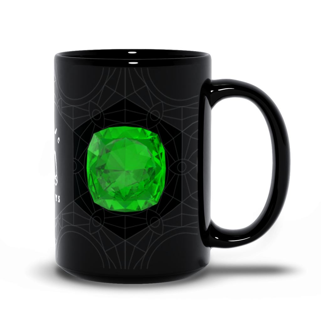Emerald Black Mug
