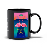 The Lovers Black Mug