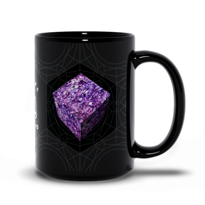 Charoite Black Mug