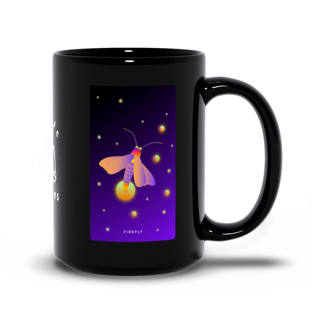 Firefly Black Mug