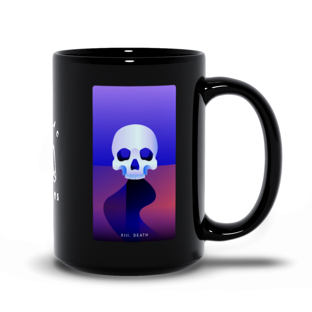 Death Black Mug