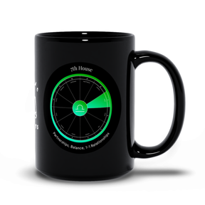 7th House Black Mug