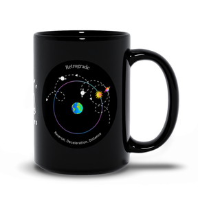 Retrograde Black Mug