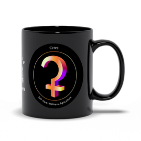 Ceres Black Mug