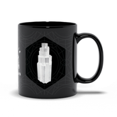 Selenite Black Mug