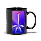 Five of Swords Black Mug