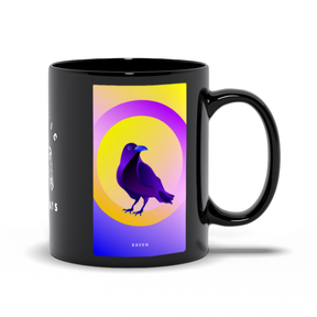 Raven Black Mug