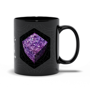 Charoite Black Mug