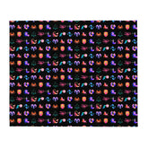 Zodiac Sign Illustration Throw Blanket