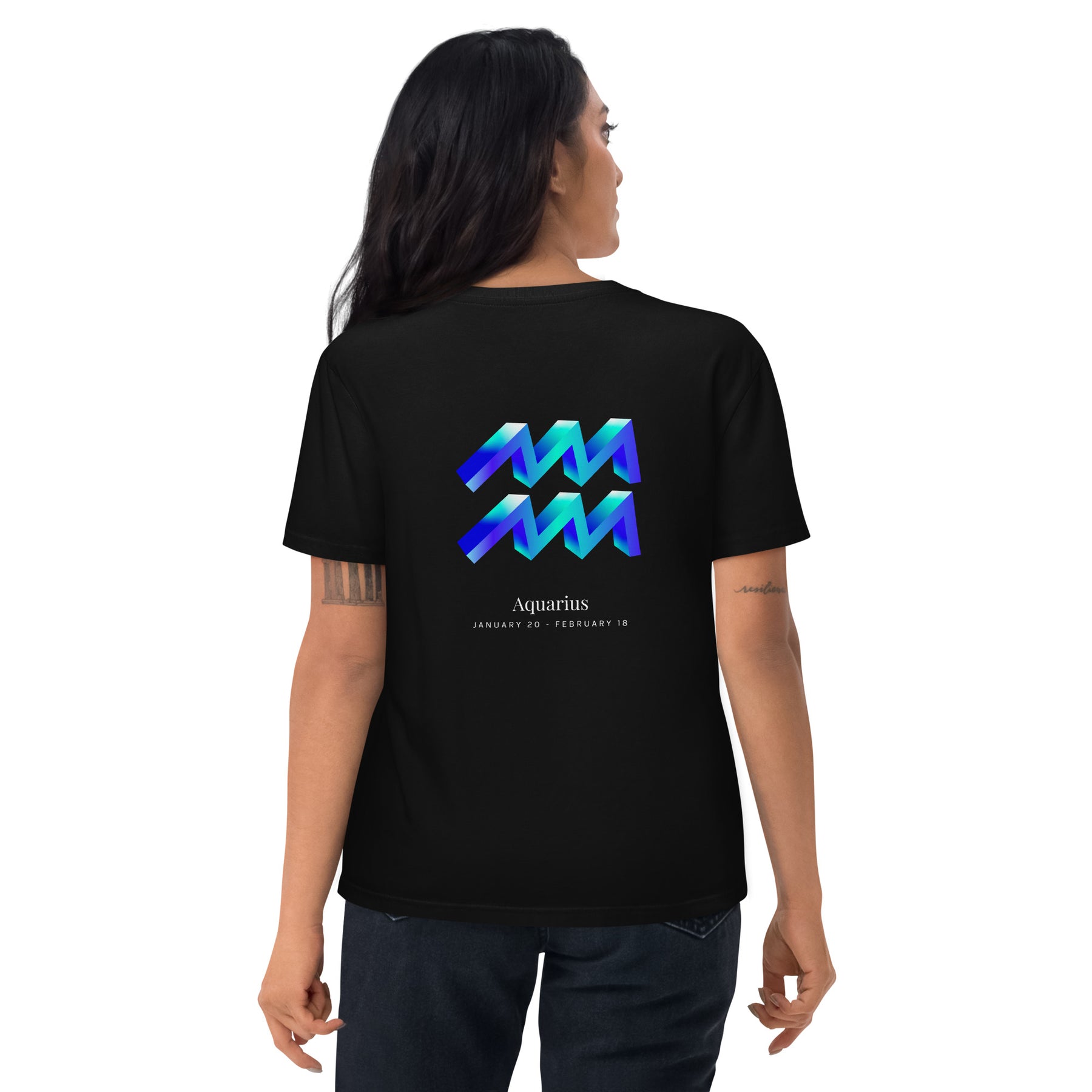 Aquarius Symbol T-shirt